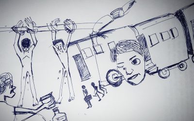 ಹಂಪ್ ಮೇಲೆ ಚೆಲ್ಲಿದ ರಕ್ತದ ಕಲೆಗಳ ಭಯ